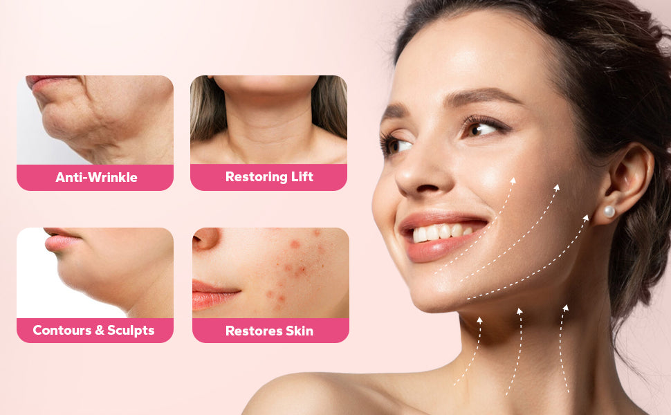 V-Shaped Gel Face Lifting Mask