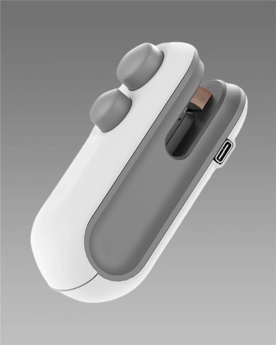 OCEANWORLD Best  Portable Mini Sealing Machine 2 in 1 USB Rechargeable